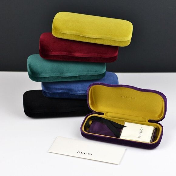 NEW Gucci GG1425S 001 Black Grey Rectangle Unisex Sunglasses GG 1425S - Picture 14 of 14